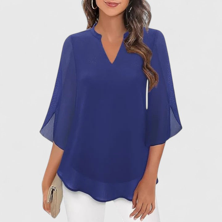 Chic Bluse for Kontor og Kveldsbruk