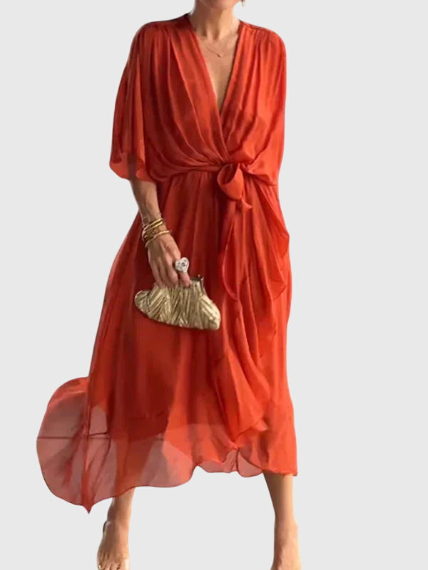 Bethany | Chic Kveldsdrakt i Myk Stoff