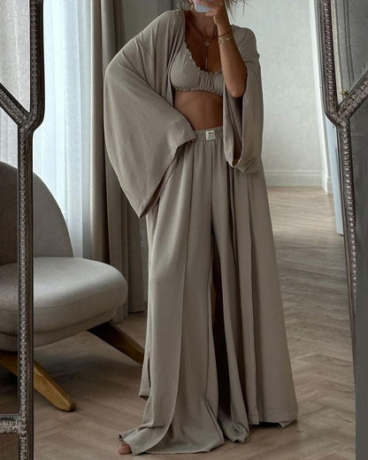 Iana | Stilig Strikkegenser Sett for Hverdagsbruk