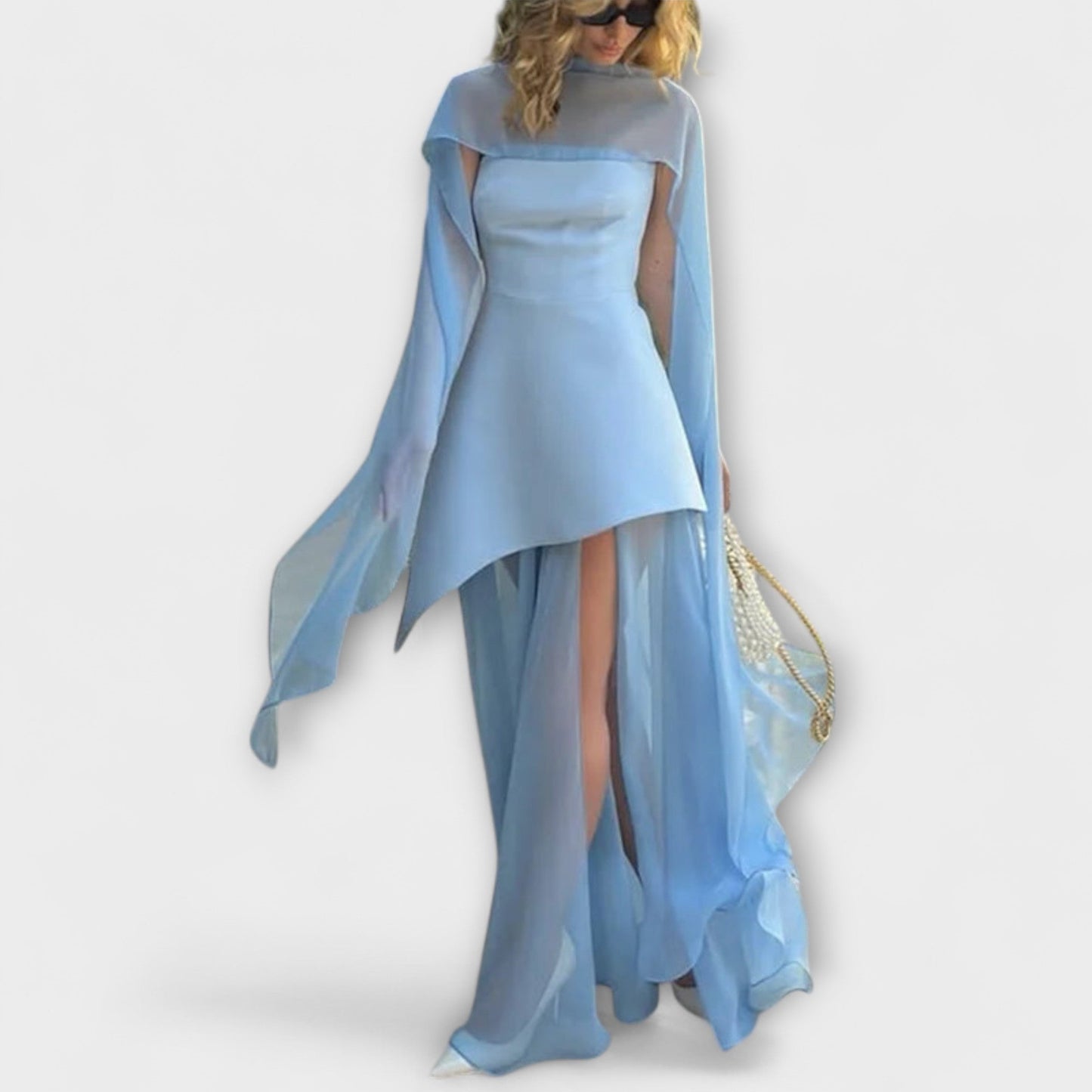 Chiffon Maxi Kjole for Spesielle Anledninger