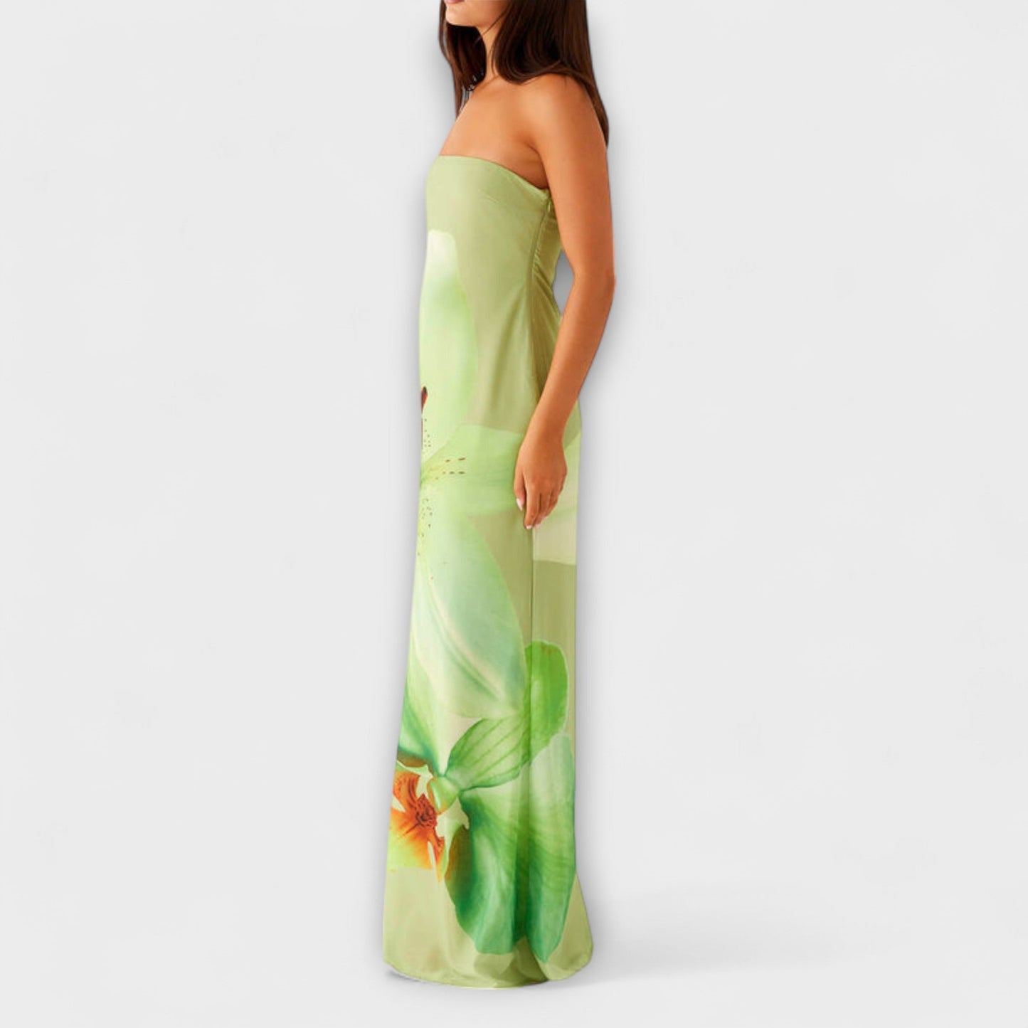 Chic Off-Shoulder Maxi Kjole for Enhver Anledning
