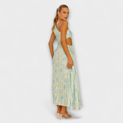 Sienna - Chic Cut-Out Maxi Kjole for Arrangementer