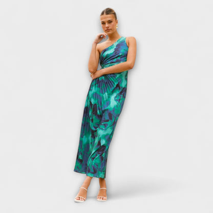 Sienna - Chic Cut-Out Maxi Kjole for Arrangementer