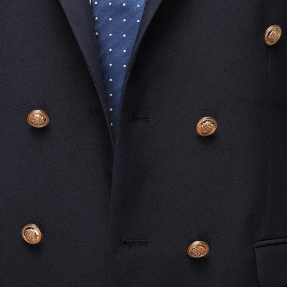 Herre Dobbelspent Dress – Stilig To-delt Ensemble for Bryllup & Formelle Anledninger