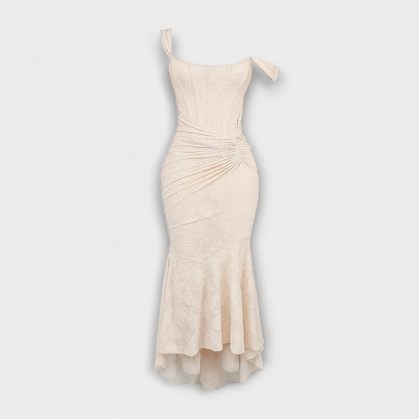 Renske - Chic Korsett Lang Kjole for Anledninger