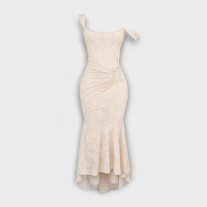 Renske - Chic Korsett Lang Kjole for Anledninger