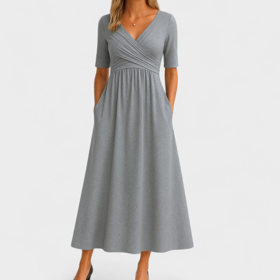 Phoebe | Chic Midi Kjole for Enhver Anledning