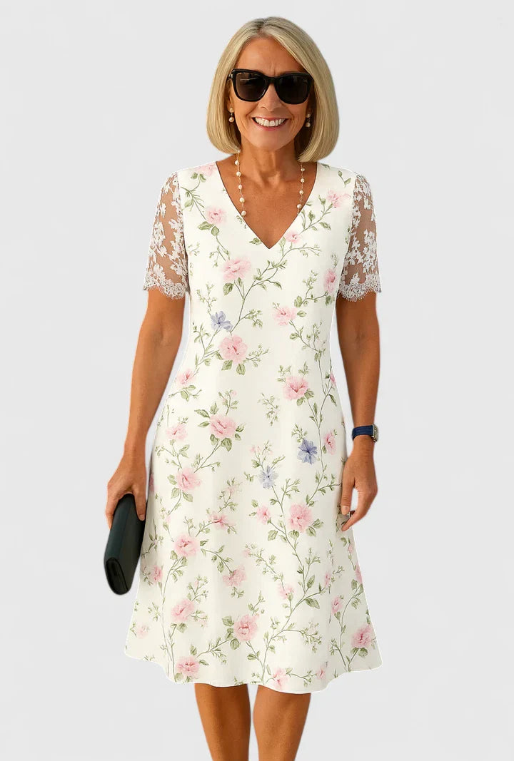 Brislyn | Chic Midi Kjole for Alle Anledninger