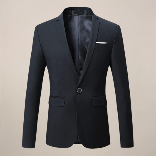 Herres Blazer med To Knapper for Stilige Anledninger