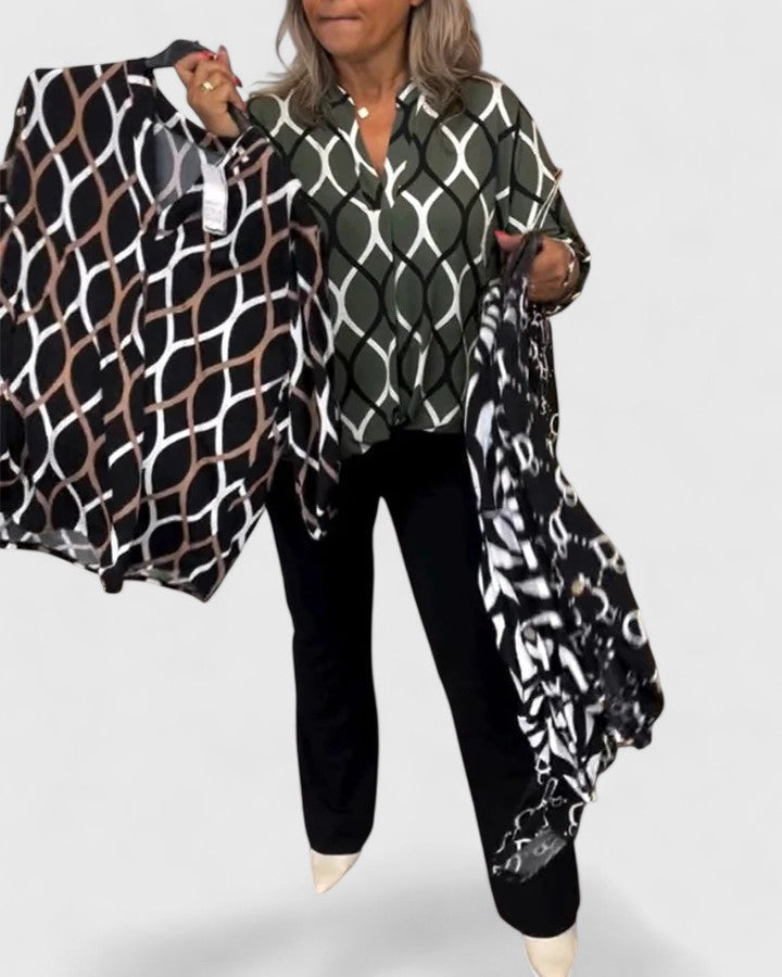 Calindrah | Chic Bluse for Enhver Anledning