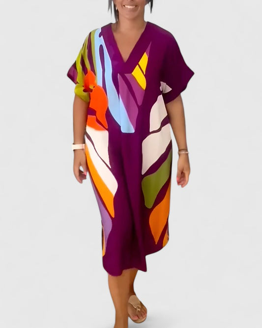 Cymarie | Chic Stoffkjole for Enhver Anledning