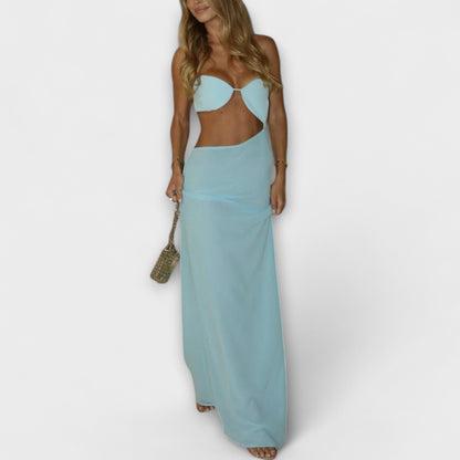 Isabella - Fortryllende Uten Rygg Kveldsdrakt for Spesielle Anledninger