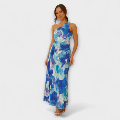 Sienna - Chic Cut-Out Maxi Kjole for Arrangementer