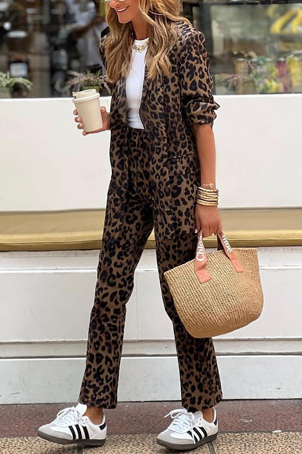 Maeve | Chic Leopard Lounge Ensemble for enhver anledning