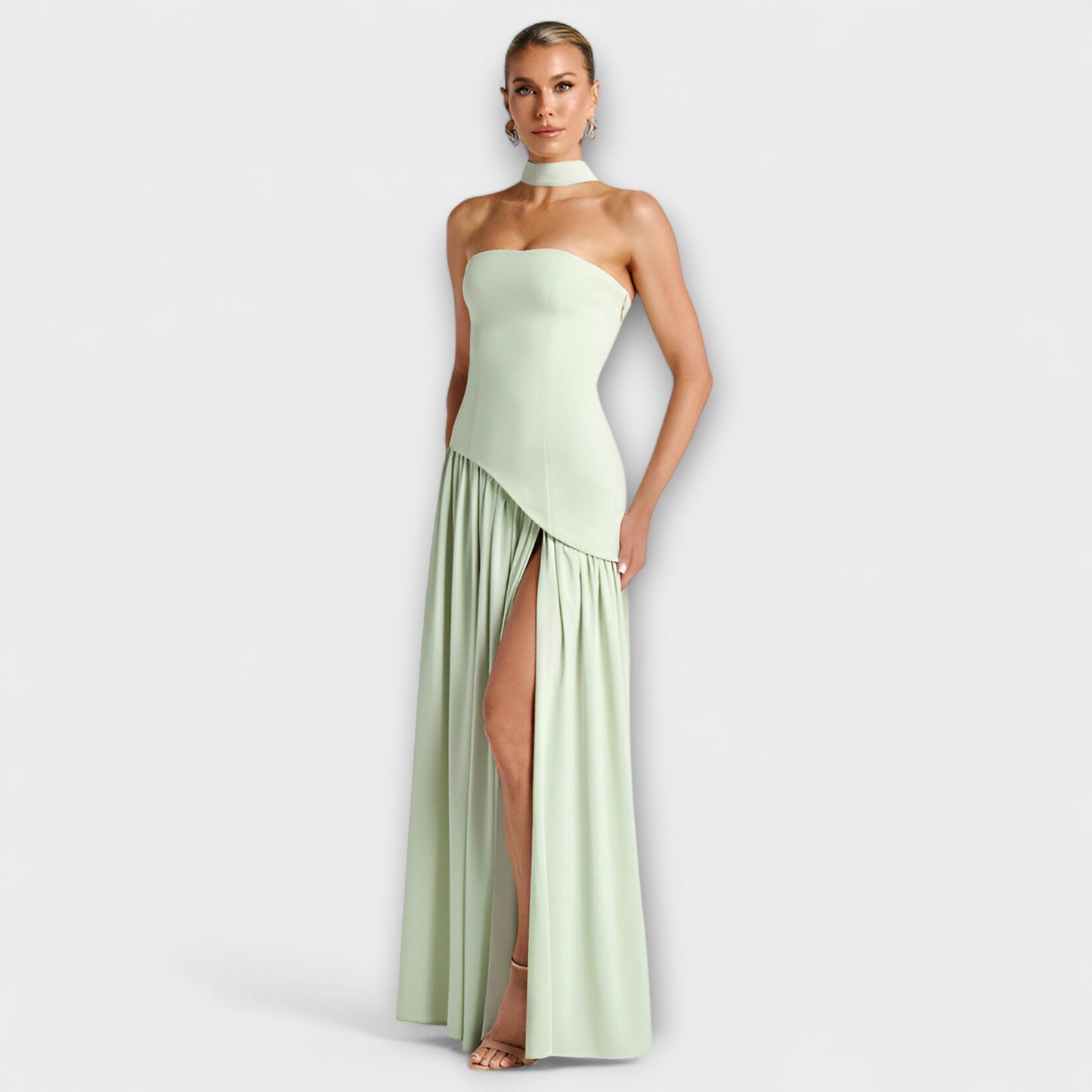 Chic Prom Kjole for Enkel Stil