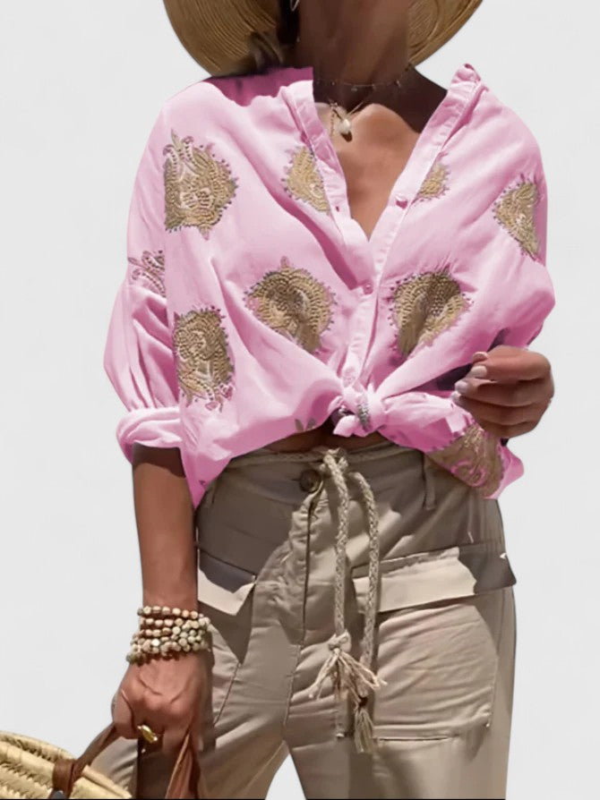 Veronika™ | Chic Bluse for Enhver Anledning