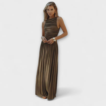 Zendaya - Chic Bomulls Maxi Kjole for Alle Anledninger