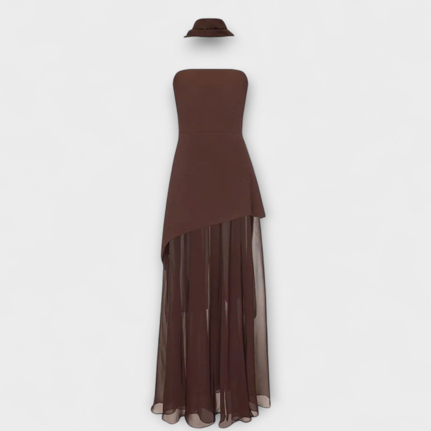 Chiffon Maxi Kjole for Spesielle Anledninger