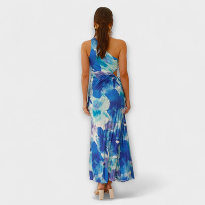 Sienna - Chic Cut-Out Maxi Kjole for Arrangementer