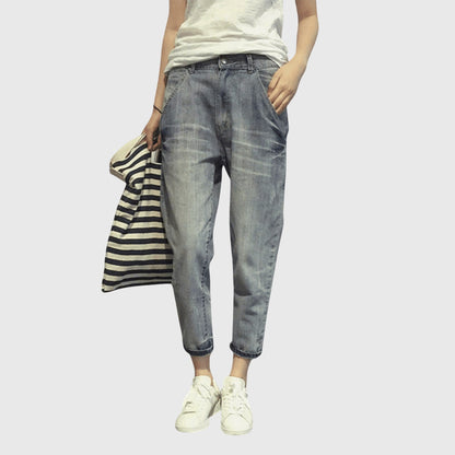 Charlotte - Chic Bomullsblandingsbukser for Alle Anledninger