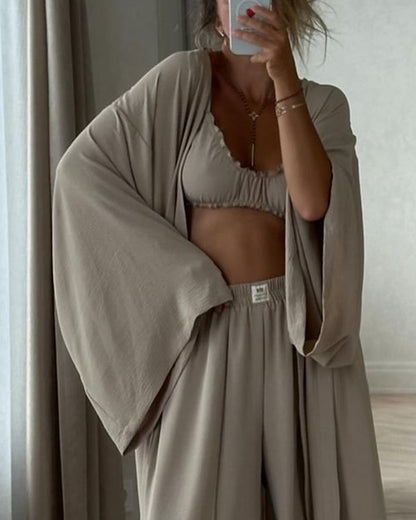 Iana | Stilig Strikkegenser Sett for Hverdagsbruk