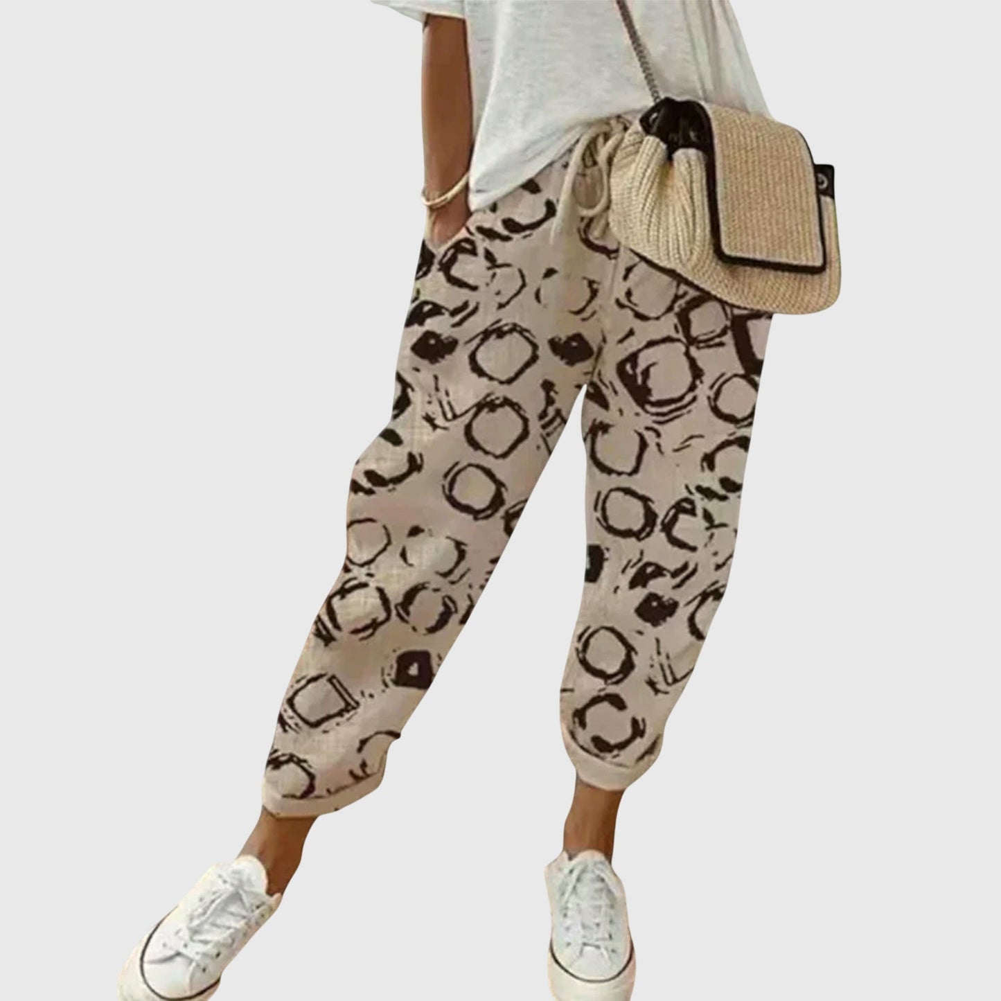 Burga - Stilige Bomullsbukser for Hverdagsbruk