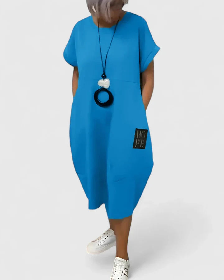 Thalyssiah | Chic Midi Kjole for Enhver Anledning