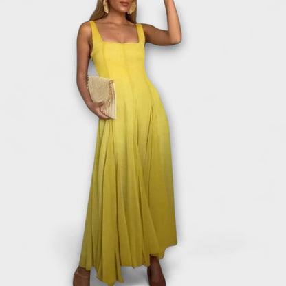 Chic Kjole med Firkanthalslinje Lilith for Enhver Anledning