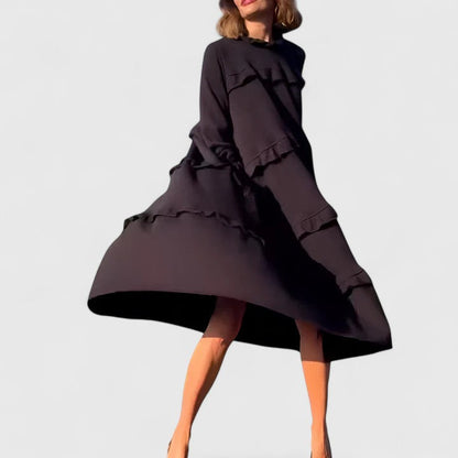 Briannelyse | Chic Midi Kjole for Hver Anledning