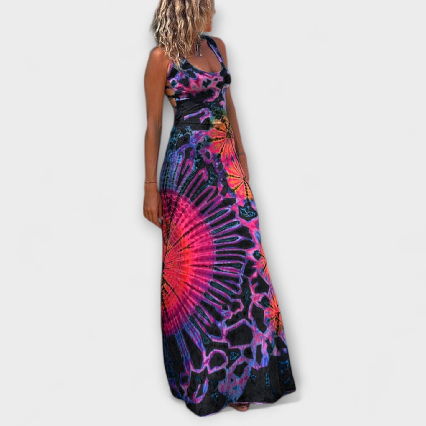 Ronja - La Bamba Tie-Dye Maxi Kjole for Alle Anledninger