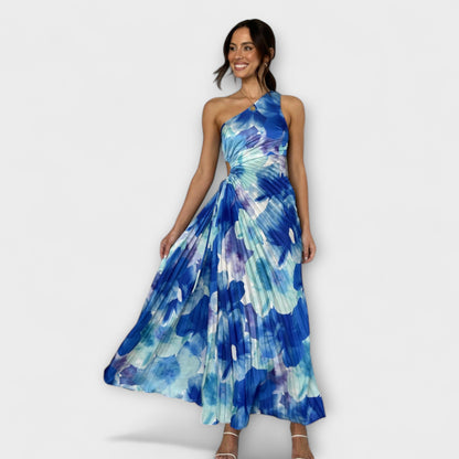 Sienna - Chic Cut-Out Maxi Kjole for Arrangementer