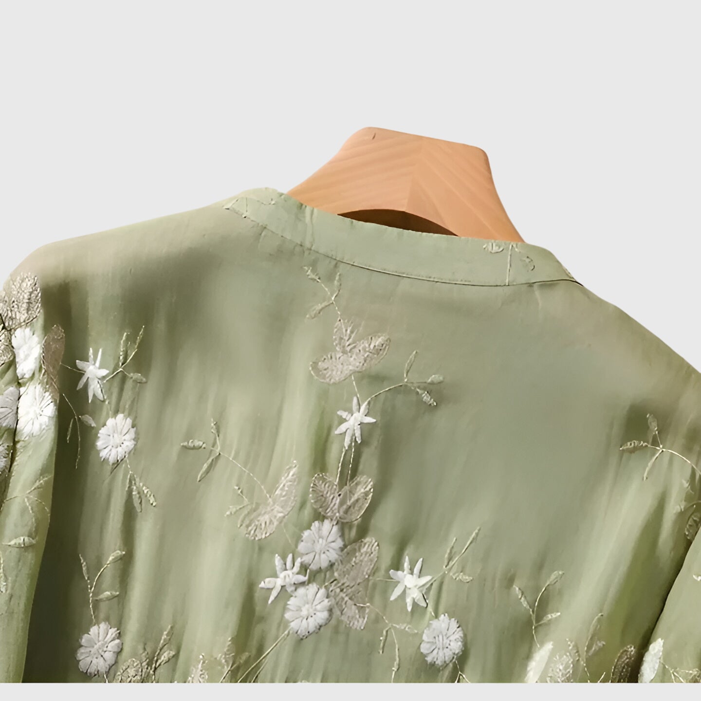 Brodert Blomsterbluse for Spesielle Anledninger
