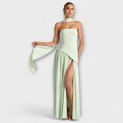 Chic Prom Kjole for Enkel Stil