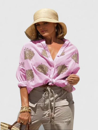 Veronika™ | Chic Bluse for Enhver Anledning