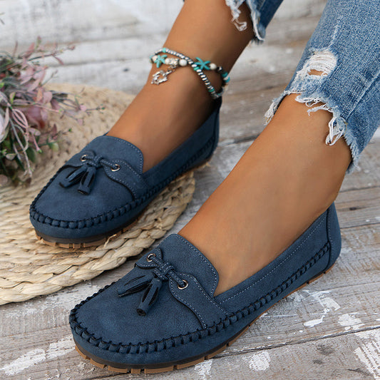 Reagan – Chic Bue Loafers for Alle Anledninger