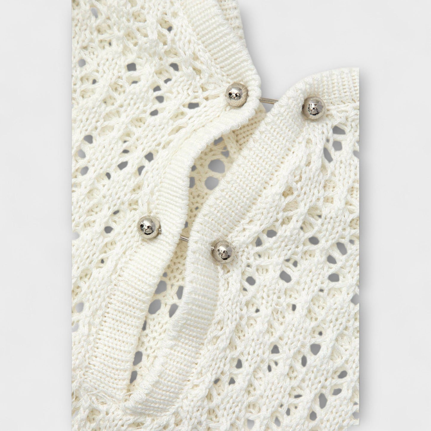 Anne - Hvit Luna Strandkjole for Sommerutflukter