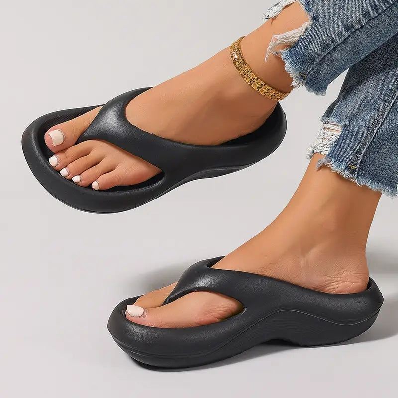 Chic Plattform Flip Flops for Sommerutflukter