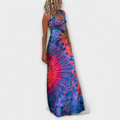 Ronja - La Bamba Tie-Dye Maxi Kjole for Alle Anledninger