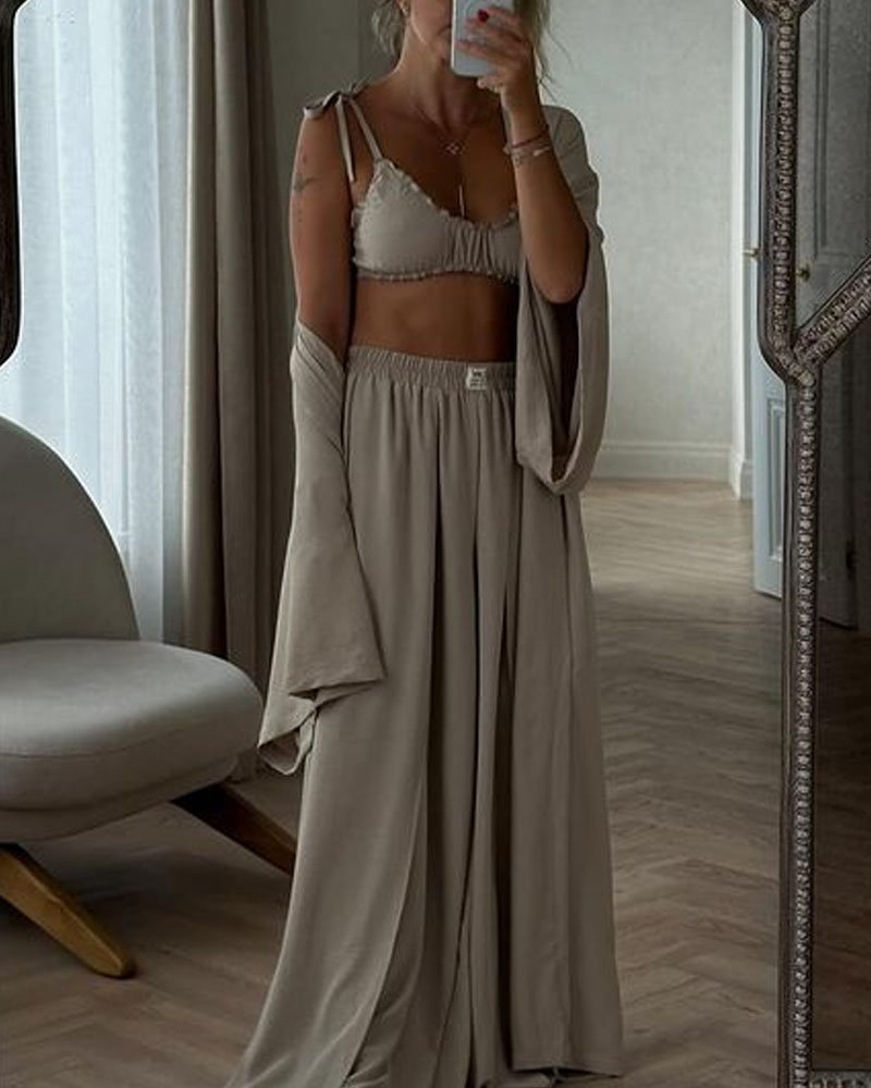 Iana | Stilig Strikkegenser Sett for Hverdagsbruk