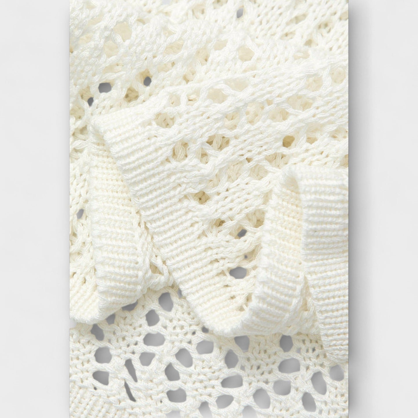 Anne - Hvit Luna Strandkjole for Sommerutflukter