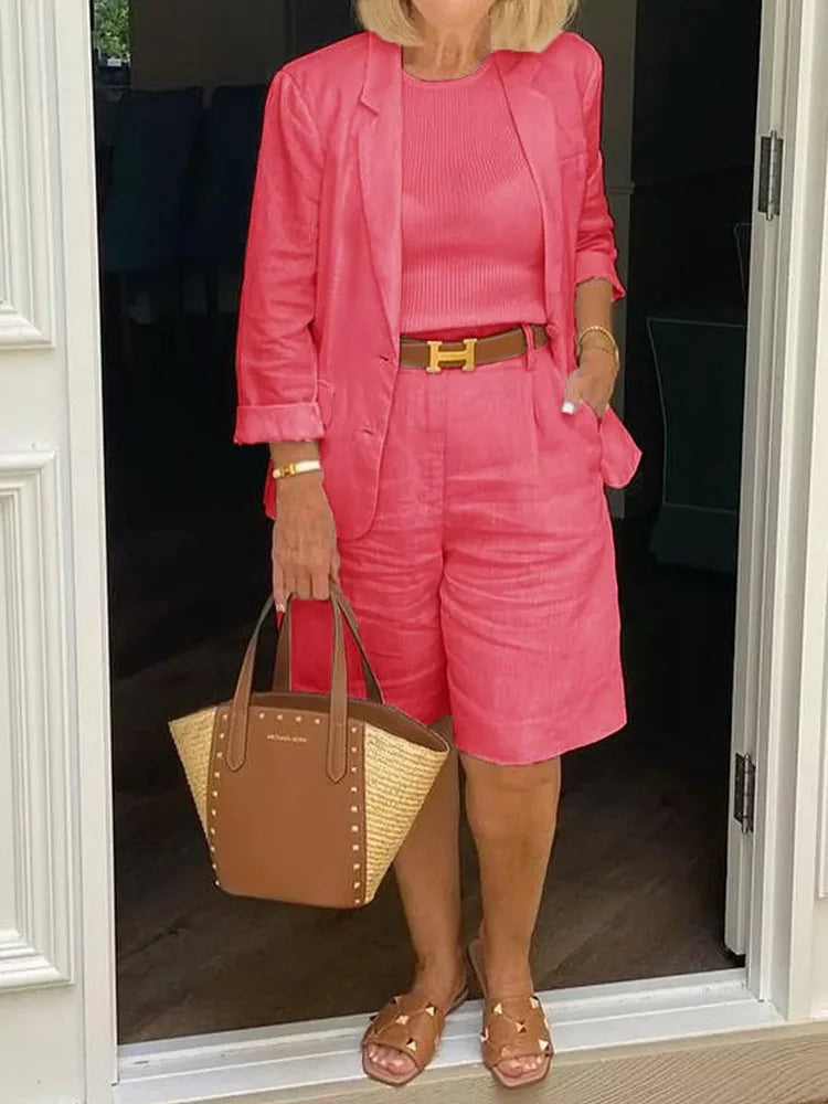 Elina | Chic Blazer Sett for Alle Anledninger