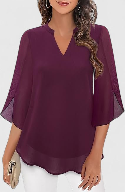 Celinora | Chic Bluse for Enhver Anledning