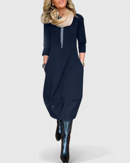 Danyshka | Chic Midi Kjole for Enhver Anledning