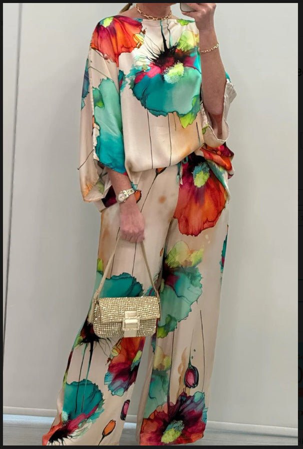 Chloya | Livlig Twin Set for Enhver Anledning