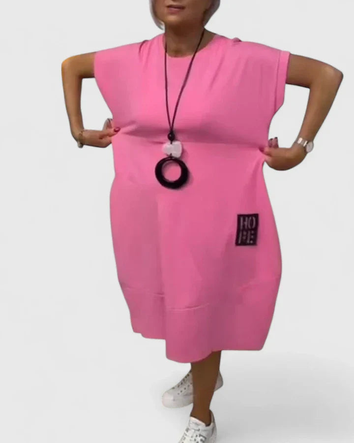 Thalyssiah | Chic Midi Kjole for Enhver Anledning