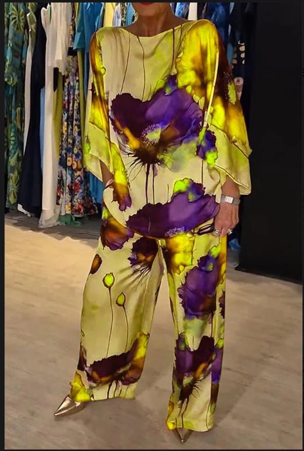 Chloya | Livlig Twin Set for Enhver Anledning