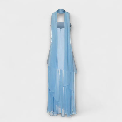 Chiffon Maxi Kjole for Spesielle Anledninger