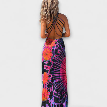 Ronja - La Bamba Tie-Dye Maxi Kjole for Alle Anledninger