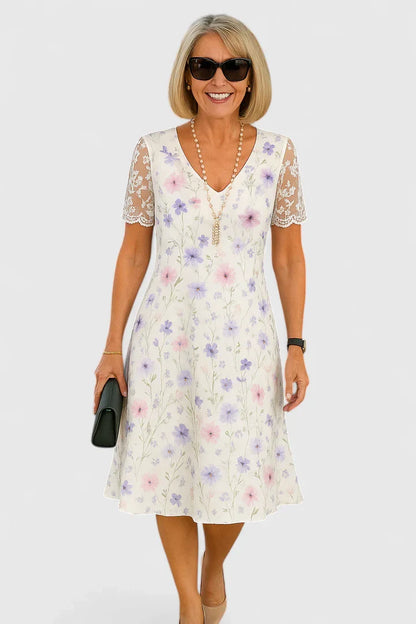 Brislyn | Chic Midi Kjole for Alle Anledninger