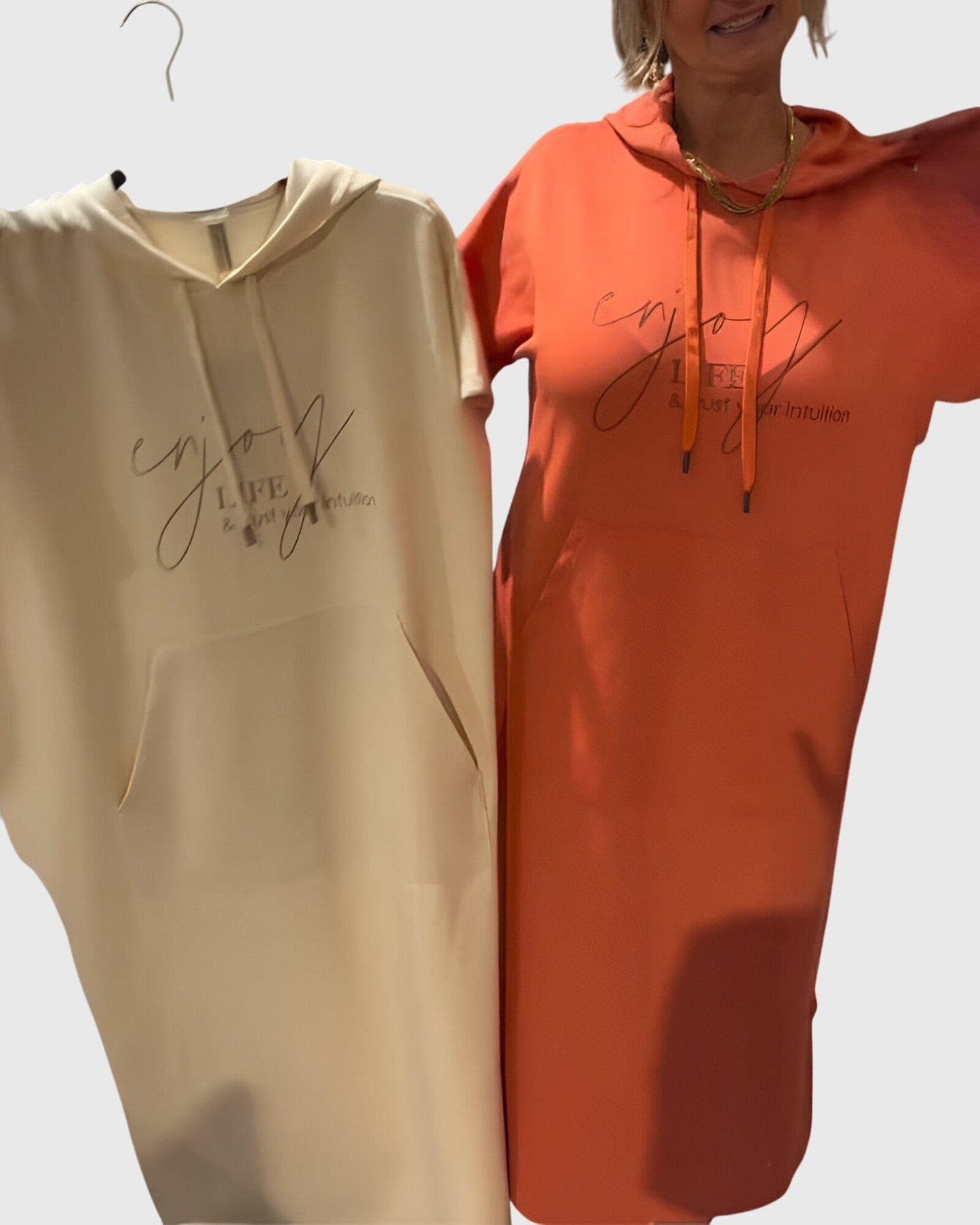 Stilig Kattonghette Kjole for Hverdagsbruk